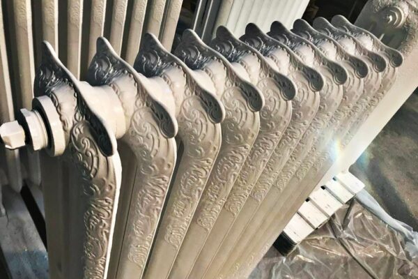 Radiateur en fonte thermolaque par Thermo & Co