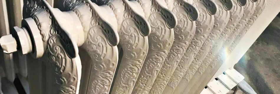 Radiateur en fonte thermolaque par Thermo & Co